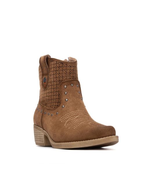 Refresh Brown Stiefelette