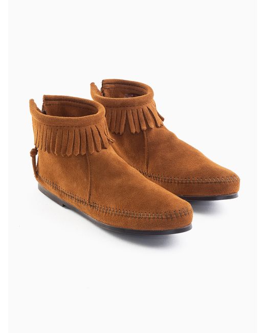 Minnetonka Brown Stiflette
