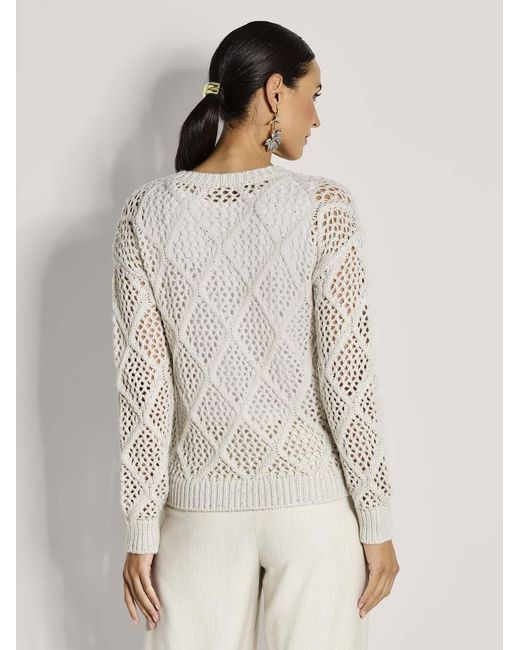 Madeleine White Pullover