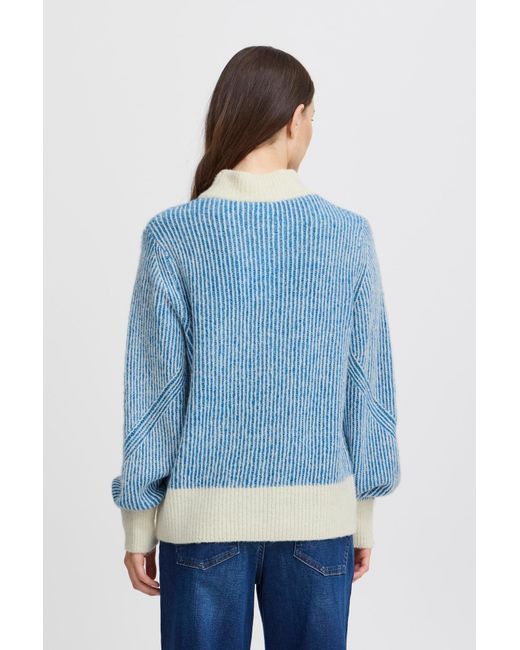 Ichi Blue Pullover Kamara