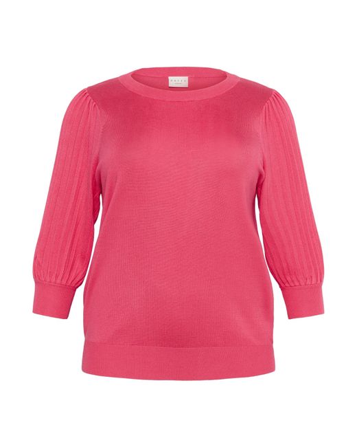 Kaffe Pink Pullover 'Loni'