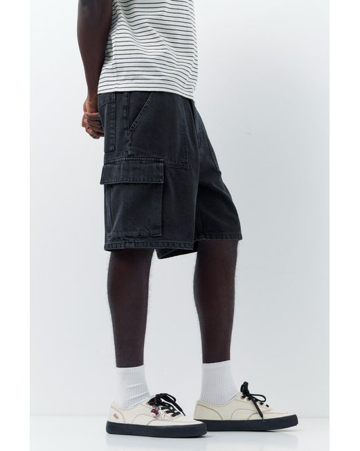 Pull&Bear Shorts in Black für Herren