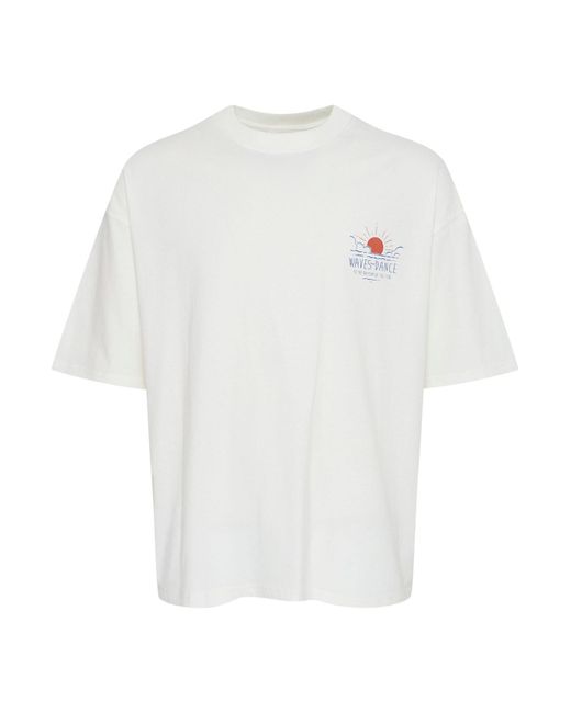 Solid T-Shirt Sdosrick in White für Herren