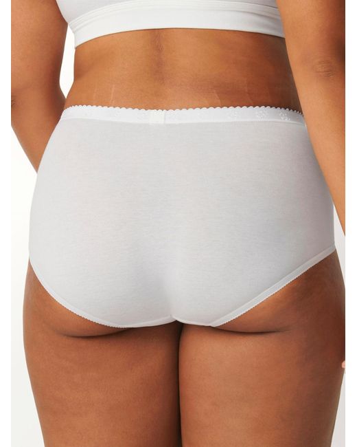 Sloggi White Maxislip Chic