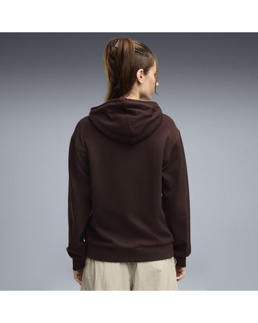 PUMA Purple Sweatshirt Essentials Elevated