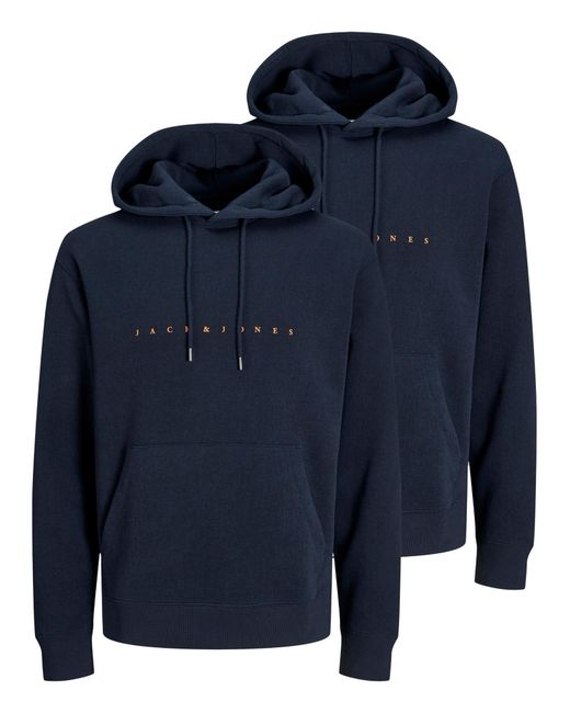 Jack & Jones Sweatshirt Star in Blue für Herren