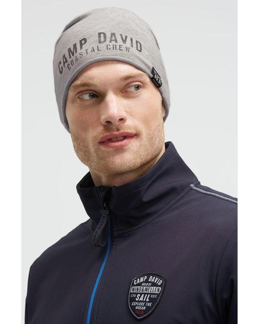 Camp David Mütze in Gray für Herren