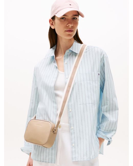Tommy Hilfiger White Umhängetasche