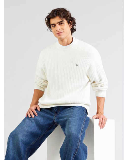 Calvin Klein Pullover in White für Herren