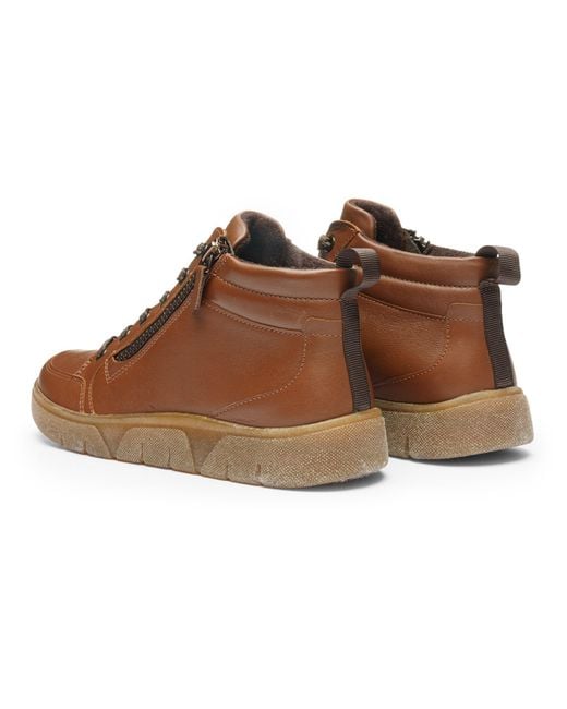 Ara Brown Sneaker Cervocalf