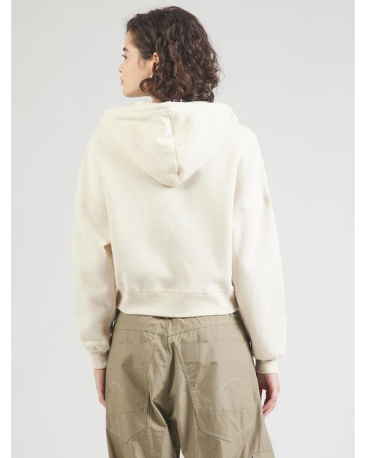 Roxy White Sweatjacke 'Never Better'