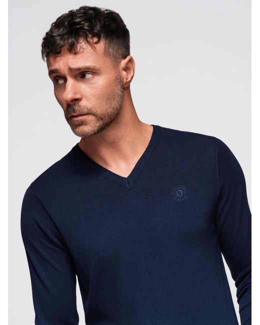 Ombre Pullover in Blue für Herren