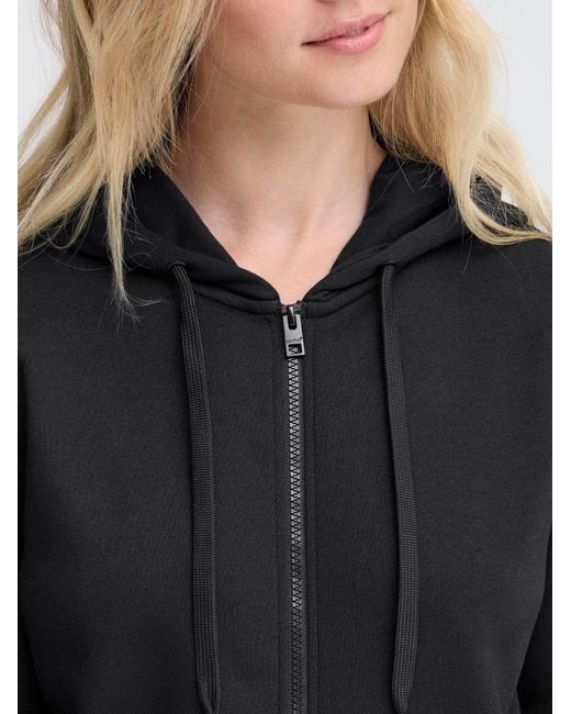 Oxmo Black Kapuzensweatjacke Oxkaren