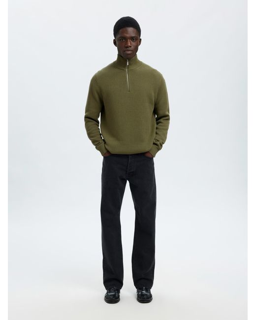 SELECTED Pullover Slhdane in Green für Herren