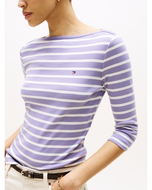 Tommy Hilfiger Purple Shirt New Cody
