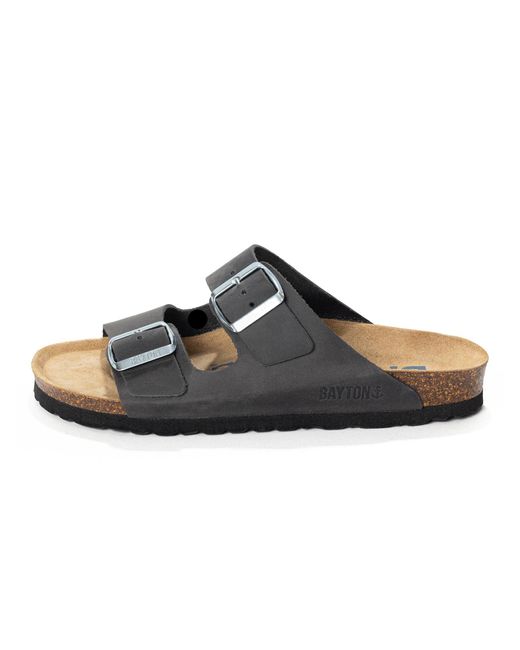 Bayton Brown Pantolette 'Atlas'