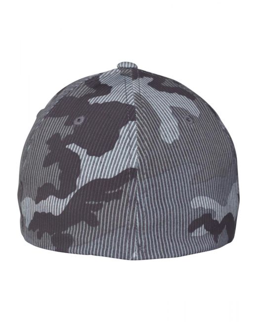 Flexfit Gray Cap Camo Stripe