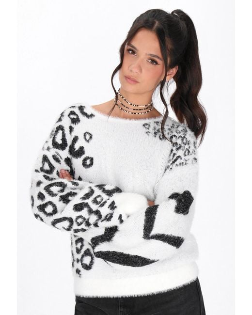 myMo ROCKS White Pullover