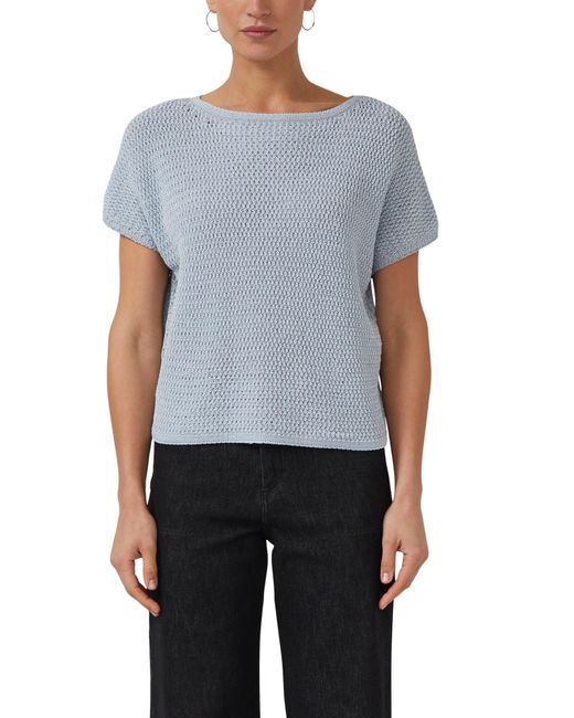 S.oliver Blue Strickpullunder