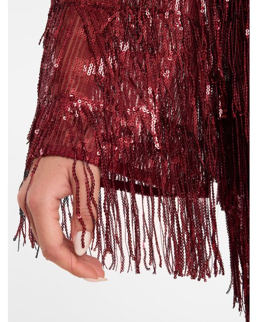 Ana Alcazar Red Abendkleid