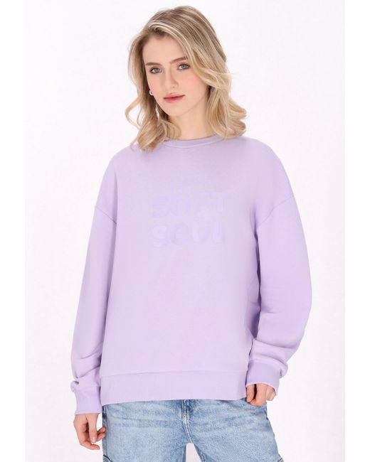myMo Purple Sweatshirt Back To School