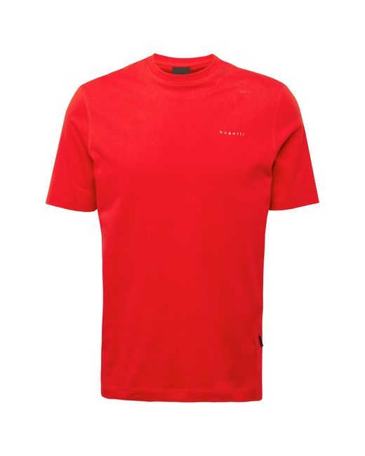 Bugatti T-shirt in Red für Herren