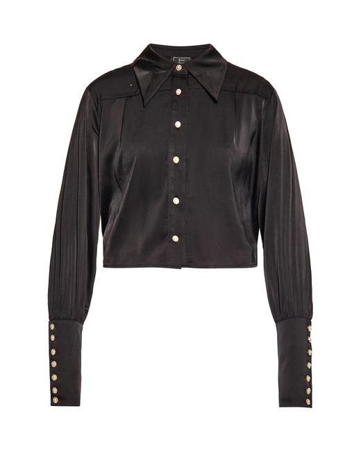 faina Black Bluse