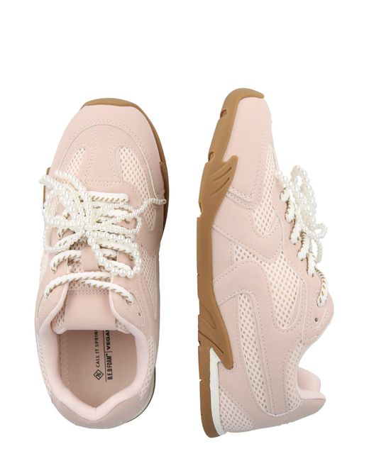 Call It Spring Natural Sneaker Pixelle