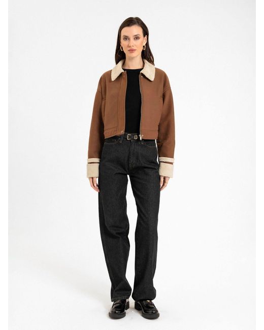 Antioch Brown Jacke 'Anila'