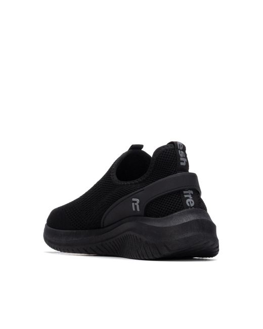 Refresh Black Sandale
