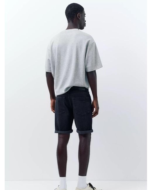 Pull&Bear Shorts in Black für Herren
