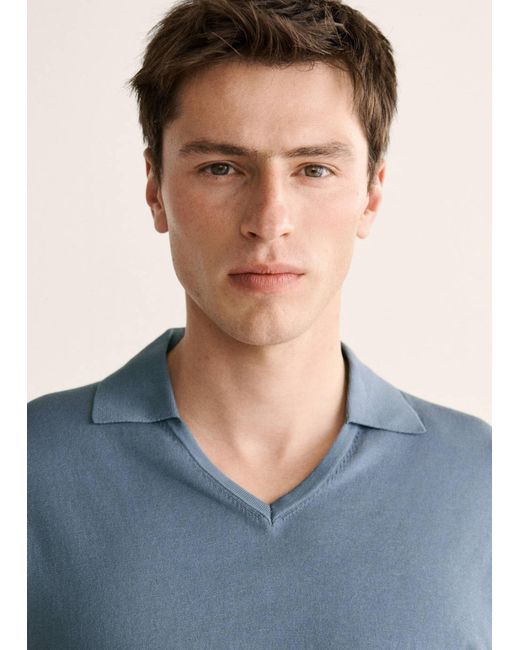 Mango Pullover Sun in Blue für Herren