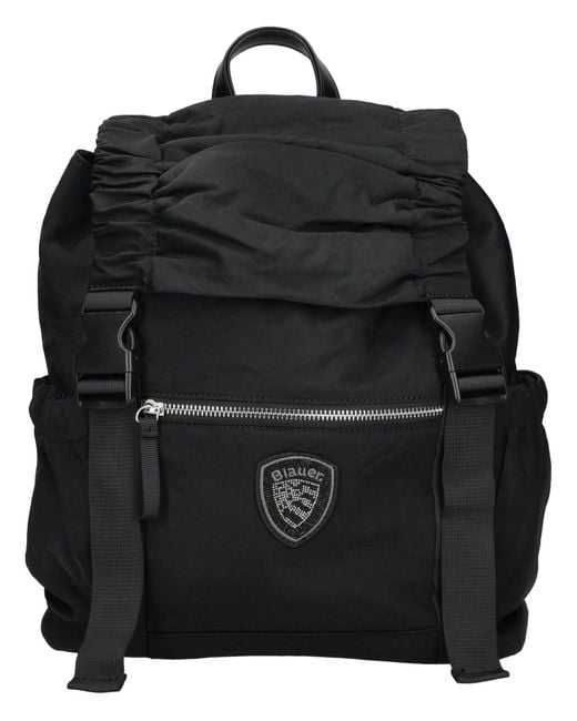 Blauer Black Rucksack