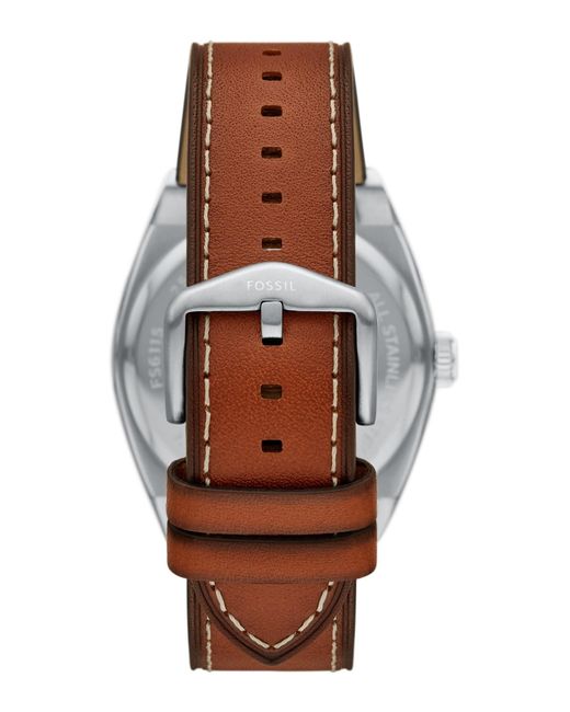 Fossil Uhr Everett in Blue für Herren