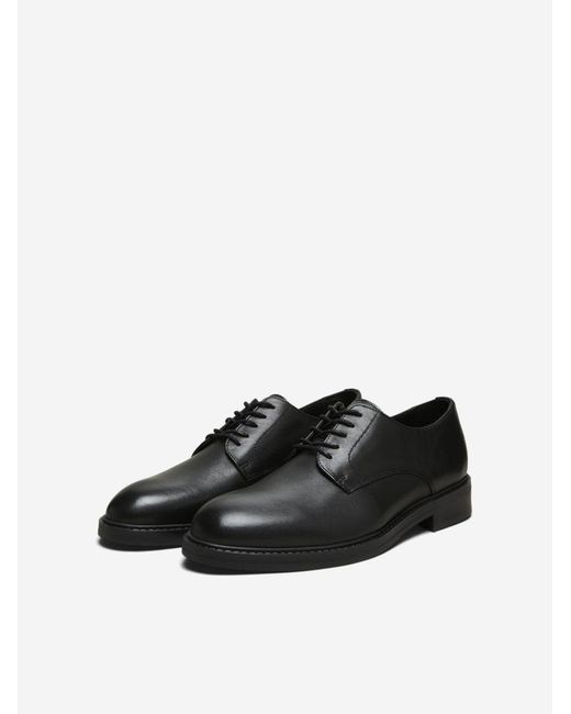 SELECTED Schnürschuh Blake in Black für Herren
