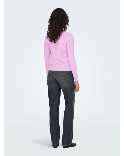 ONLY Pink Pullover Onlloyal