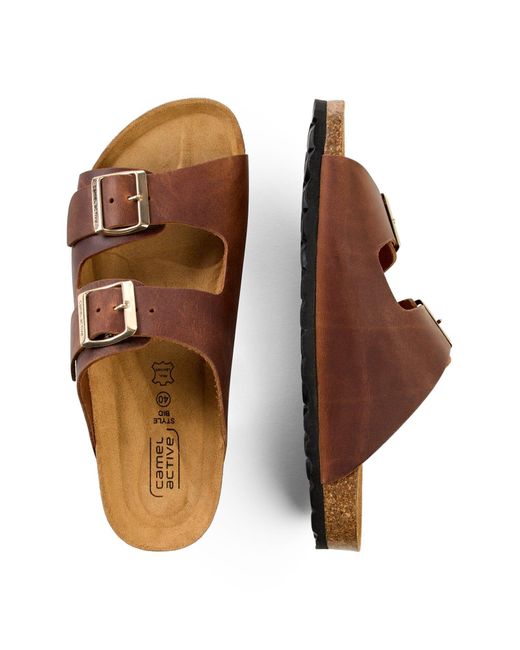Camel Active Brown Pantolette