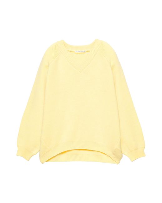 Pull&Bear Yellow Pullover