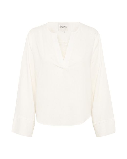 My Essential Wardrobe White Bluse Dias