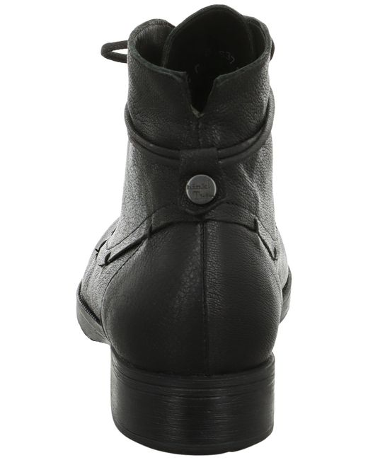 Think! Black Schnürstiefelette
