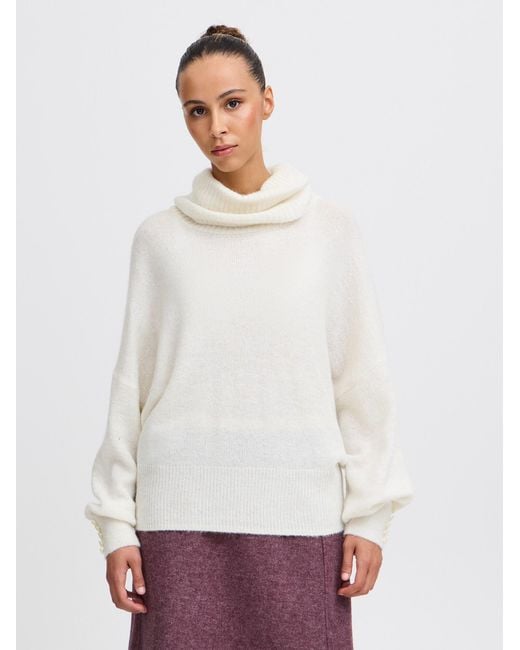 Ichi White Pullover 'Ih Kamara'