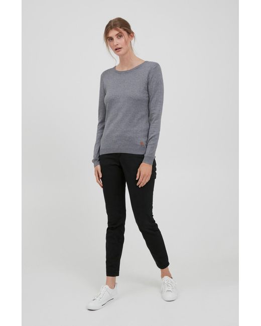 Oxmo Gray Pullover Edda
