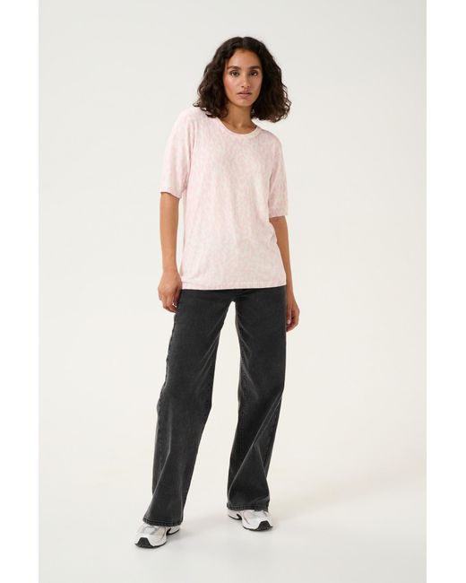 Kaffe Pink Pullover Ka Liz