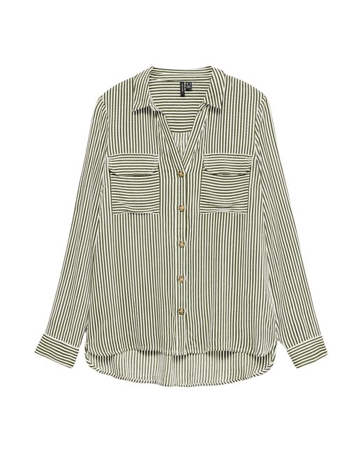 Vero Moda Green Bluse Vmbumpy