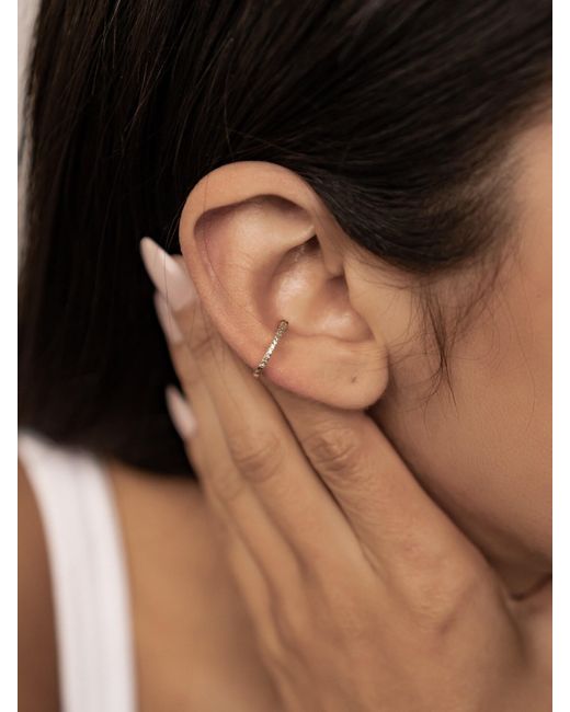 Hey Happiness Metallic Ohrringe Cuff