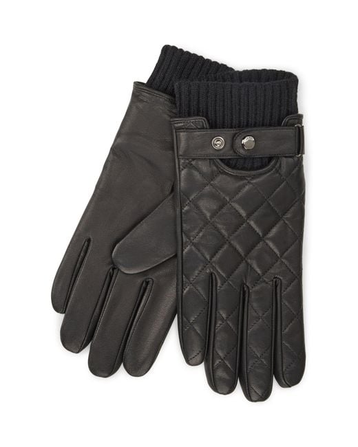 Joop! Fingerhandschuhe in Black für Herren