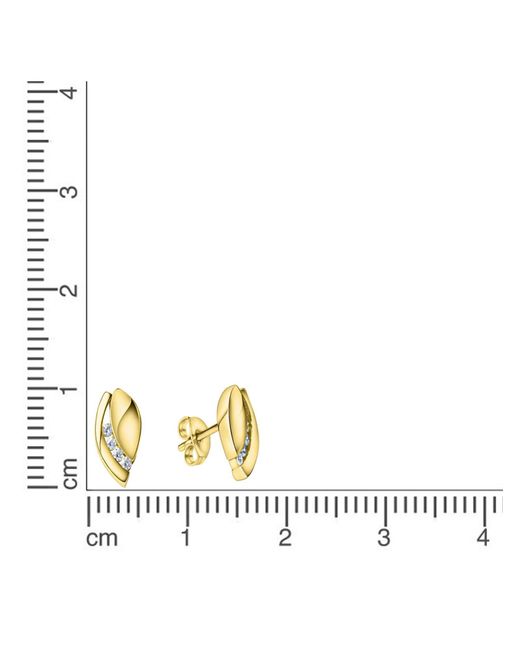 Zeeme Metallic Ohrstecker