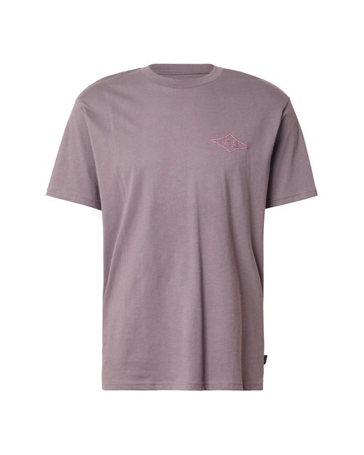 Billabong T-Shirt Crayon Wave in Purple für Herren