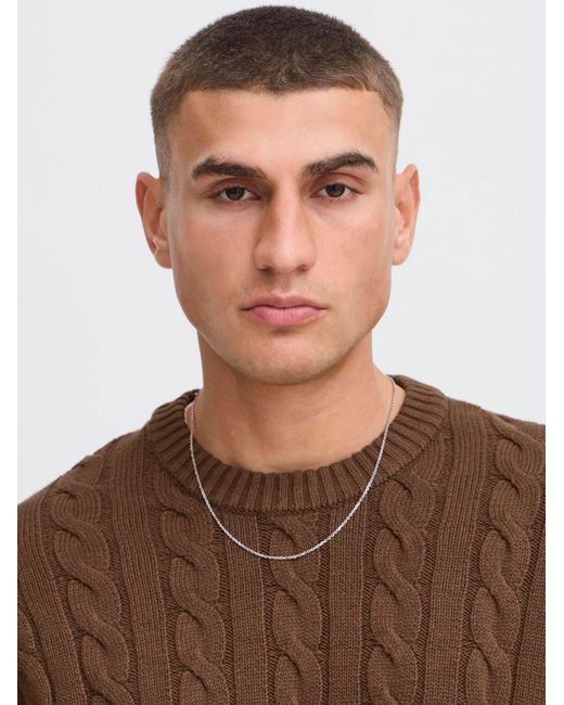 Solid Pullover Malcolm in Brown für Herren