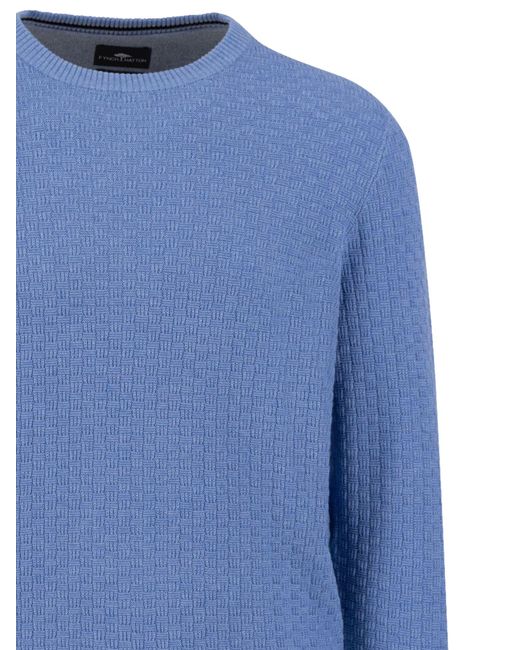 Fynch-Hatton Pullover in Blue für Herren